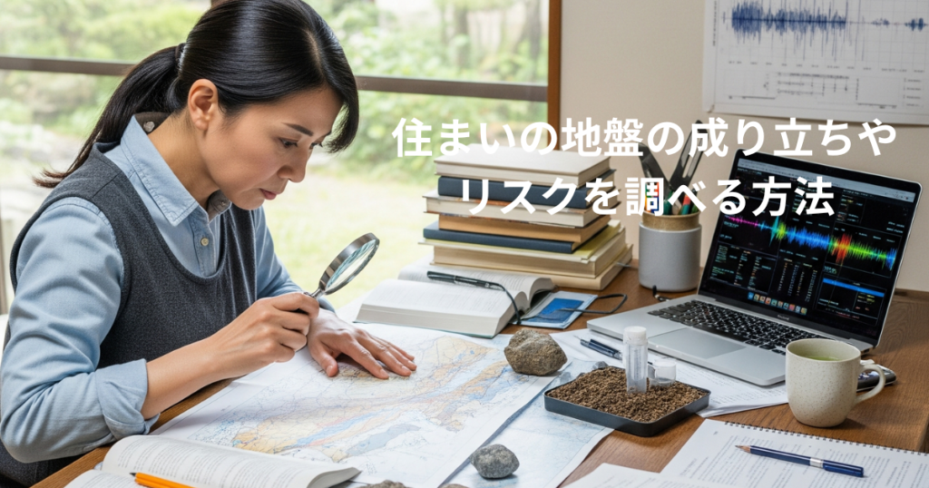 住まいの地盤の成り立ちやリスクを調べる方法について