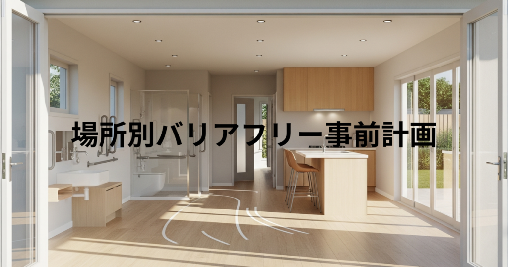 場所別バリアフリー事前計画