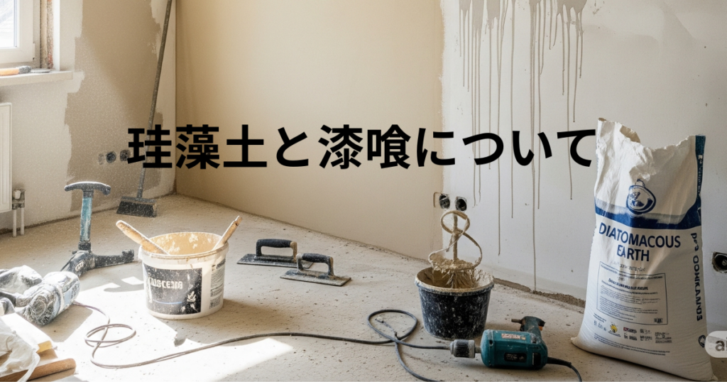 珪藻土と漆喰について
