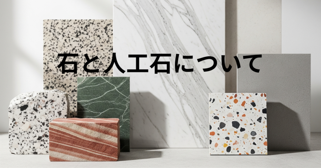 石と人工石について