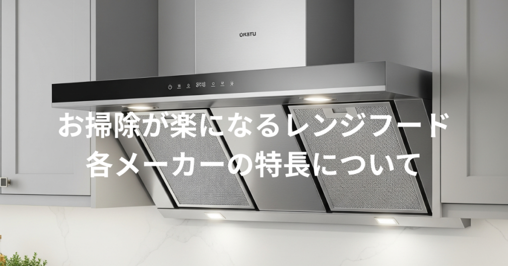 おそうじがラクになるレンジフード
