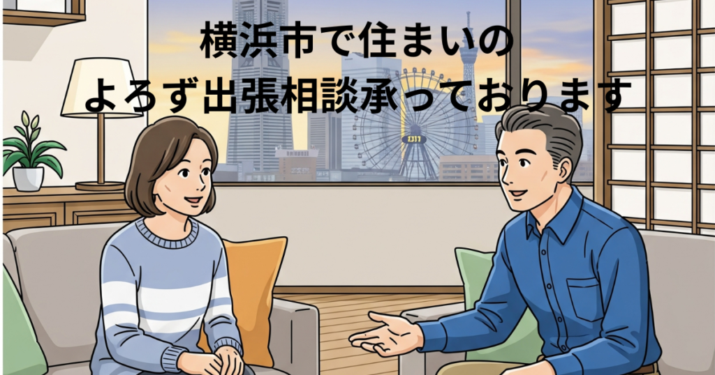 横浜市で住まいのよろず出張相談承っております。