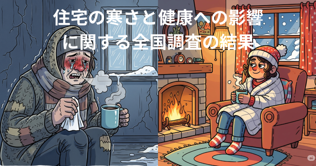 住宅の寒さと健康への影響に関する全国調査の結果