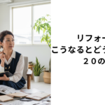 リフォームでこうするとどうなるかな？２０の発想