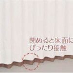 下の隙間がふさがるアコーディオンドアで、もっと快適な暮らしを