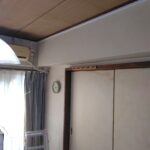 横浜市港北区でエアコン用の専用配線工事をしました。