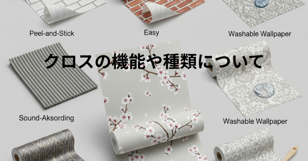 クロスの機能と種類について