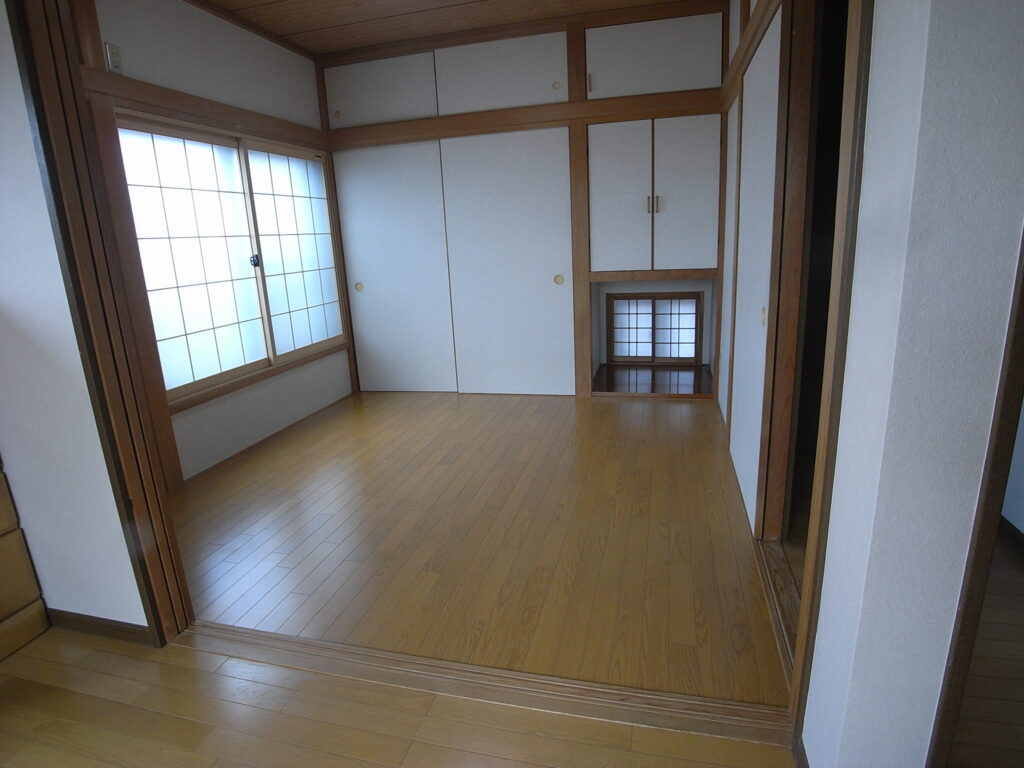 畳からフローリングの工事完了。横浜市旭区