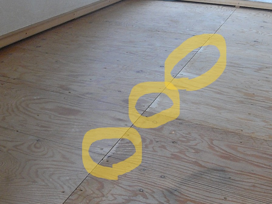 畳からフローリングにする工事の木下地設置前の下地段差部分の調整工事｜横浜市旭区