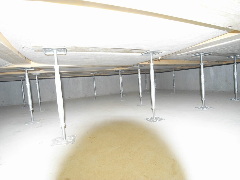 ピアノを設置するための床下補強工事を行いました。その2、神奈川県海老名市