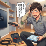 リフォーム後にTVが映らなくなって困った。