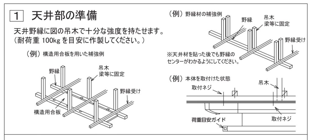 ホスクリーンの指定強度を持った桟のイメージ図