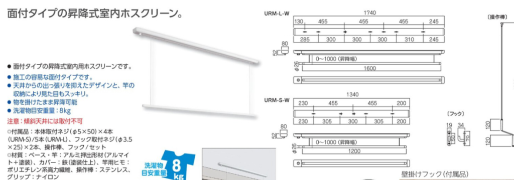 ホスクリーンURM型