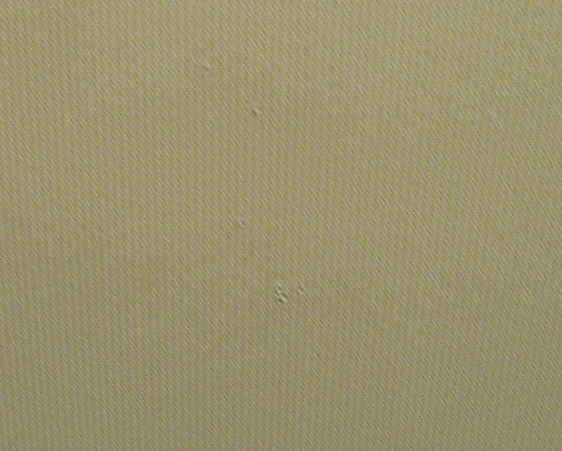 クロスにピンで穴の開いた部分を内装用のコーキング材で補修しました。
